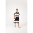 Nomadix Changing Poncho, Stripes Noll Black, Small/Medium, KCP-STRP-101