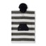 Nomadix Changing Poncho, Stripes Noll Black, Small/Medium, KCP-STRP-101