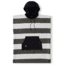 Nomadix Changing Poncho, Stripes Noll Black, Extra Small, GCP-STRP-101