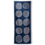 Nomadix Original Towel, Rings of Time Navy, One Size, NM-RING-101