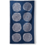 Nomadix Ultralight Towel, Rings Of Time Navy, One Size, PKXL-RING-101