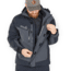 Norfin Rebel Pro Insulated Gray Rain Jacket - Men's, Gray, Large, 596003-L