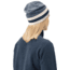 Norrona /29 Marl Knit Stripe Wool Beanie, Indigo Night/Snowdrop, One Size, 7042698463470