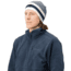 Norrona /29 Marl Knit Stripe Wool Beanie, Indigo Night/Snowdrop, One Size, 7042698463470