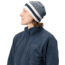 Norrona /29 Marl Knit Stripe Wool Beanie, Indigo Night/Snowdrop, One Size, 7042698463470