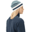 Norrona /29 Marl Knit Stripe Wool Beanie, North Atlantic, One Size, 7042698463494