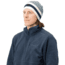 Norrona /29 Marl Knit Stripe Wool Beanie, North Atlantic, One Size, 7042698463494