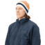 Norrona /29 Marl Knit Stripe Wool Beanie, Orange Popsicle, One Size, 7042698463487