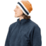 Norrona /29 Marl Knit Stripe Wool Beanie, Orange Popsicle, One Size, 7042698463487