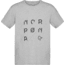 Norrona Cotton Slant Logo T-Shirt - Mens, Grey Melange, Extra Large, 3415-21-8870-XL