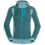 Norrona Falketind Alpha120 Zip Hood - Womens, North Atlantic/Tourmaline, Medium, 7042698458667