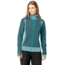 Norrona Falketind Alpha120 Zip Hood - Womens, North Atlantic/Tourmaline, Medium, 7042698458667