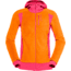Norrona Falketind Alpha120 Zip Hood - Womens, Orange Popsicle/Honeysuckle, Small, 1873-20-5543-S