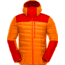 Norrona Falketind Down Hooded Jacket - Men's, Orange/Arednalin Red, Medium, 1833-20 5541 M