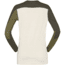 Norrona Falketind Equaliser Merino Round Neck Shirt - Womens, Olive Drab/Olive Night, Extra Large, 1822-22 3908 XL