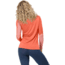 Norrona Falketind Equaliser Merino Round Neck Shirt - Womens, Peach Amber/Orange Alert, Small, 1822-22 5649 S