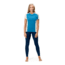 Norrona Falketind Equaliser Merino T-Shirt - Womens, Hawaiian Surf/Snowdrop, Small, 1823-22 6633 S