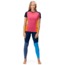 Norrona Falketind Equaliser Merino T-Shirt - Womens, Honeysuckle/Indigo Night, Extra Small, 7042698472847