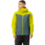 Norrona Falketind Gore-Tex Jacket - Mens, Sulphur Spring/North Atlantic, Large, 1802-21-3337-L