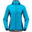 Norrona Falketind Warm2 Octa Hood - Womens, Aquarius/Mykonos Blue, Small, 1816-22-2380-S