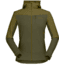 Norrona Falketind Warmwool Stretch Zip Hooded Jacket - Womens, Olive Drab/Olive Night, Extra Small, 1824-20 3908 XS