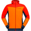 Norrona Falketind Warmwool2 Stretch Zip Hood - Mens, Arednalin/Orange Popsicle, Small, 1820-20-5639-S