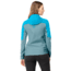 Norrona Falketind Warmwool2 Stretch Zip Hood - Womens, Aquarius/Tourmaline, Small, 7042698457967