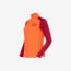 Norrona Femund Pureull Zip Neck - Womens, Orange Alert, Small, 2678-24-5620-S