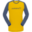 Norrona Fjora Equaliser Lightweight Long Sleeve - Mens, Sulphur/Vintage Indigo, Large, 2222-18 5012 L