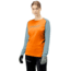 Norrona Fjora Equaliser Lightweight Long Sleeve Shirt - Womens, Orange Popsicle/Tourmaline, Small, 7042698471956