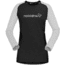 Norrona Fjora Equaliser Lightweight Long Sleeve - Womens, Caviar Black/Light Grey, Small, 2228-18 7782 S