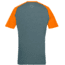 Norrona Fjora Equaliser Lightweight T-Shirt - Mens, North Atlantic/Orange Popsicle, Large, 7042698471840