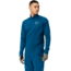 Norrona Fjora Equaliser Zip Top Long Sleeve - Mens, Mykonos Blue/Castor Grey, Large, 2214-21 6010 L