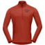 Norrona Fjora Equaliser Zip Top Long Sleeve - Mens, Rooibos Tea/Indigo Night, Extra Large, 2214-21 5511 XL