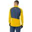Norrona Fjora Equaliser Zip Top Long Sleeve - Mens, Sulphur/Vintage Indigo, Extra Large, 2214-21 5012 XL