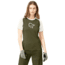 Norrona Fjora Wool T-Shirt - Womens, Olive Night/Snowdrop, Small, 7042698461568