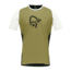 Norrona Fjr Wool T-Shirt - Mens, Olive Drab/Caviar, Large, 7042698425584