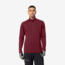 Norrona Fjra Equaliser Long Sleeve Zip Top - Mens, Tawny Port, Medium, 2214-21-1201-M