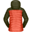 Norrona Lyngen Down850 Hood - Womens, Olive Night/Orange Alert, Large, 2005-20 3313 L