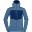 Norrona Lyngen Powerstretch Pro Zip Hoodie - Mens, Vintage Indigo, Small, 2034-18-2308-S