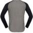 Norrona PureUll Norrona Long Sleeve - Mens, Castor Grey/Caviar Black Melange, 2XL, 5262-21 8704 XXL