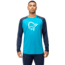 Norrona PureUll Norrona Long Sleeve - Mens, Hawaiian Surf/Indigo Night, 2XL, 5262-21 6609 XXL