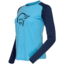 Norrona PureUll Norrona Long Sleeve - Womens, Aquarius/Indigo Night, Extra Small, 5266-21 2374 XS