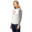 Norrona PureUll Norrona Long Sleeve - Womens, Snowdrop/Castor Grey, Medium, 5266-21 9942 M