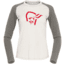 Norrona PureUll Norrona Long Sleeve - Womens, Snowdrop/Castor Grey, Medium, 5266-21 9942 M