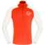 Norrona PureUll Norrona Zip Neck Shirt - Mens, Arednalin Red/Snowdrop, Medium, 5270-21 5643 M