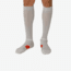 Norrona Senja Merino Lightweight Socks Long, Light Grey/Arednaline, 40-42, 5802-23-8015-40-42
