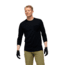Norrona Skibotn Wool 3/4 T-Shirt - Mens, Caviar, Medium, 7042698392923