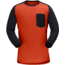 Norrona Skibotn Wool 3/4 T-Shirt - Mens, Rooibos Tea, Extra Large, 4202-20 5510 XL