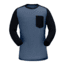 Norrona Skibotn Wool 3/4 T-Shirt - Mens, Vintage Indigo, Extra Large, 7042698430755